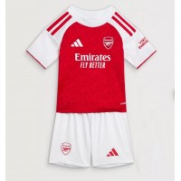 Stroje piłkarskie Arsenal Koszulka Podstawowej dla dzieci 2025-26 Krótki Rękaw (+ szorty)